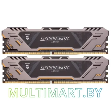 Оперативная память Crucial Ballistix Sport AT 2x8GB DDR4 PC4-24000 (BLS2K8G4D30CESTK)